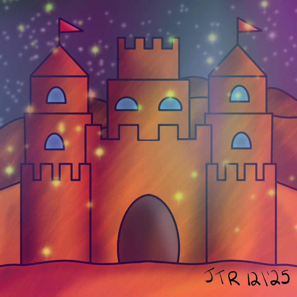 The Sand Castle: home to Nate (Nathan) the latest to hold the title of Sandman—although he mostly goes by Drift.